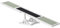 PawHut Hundewippe, Hunde Agility Wippe aus Holz, rutschfest Hunde Agilitäts Rampe für Hunde unter 30 kg, wetterfest Hundetraining Outdoor Hundesport für Balance, 180 x 30 x 30 cm Weiß