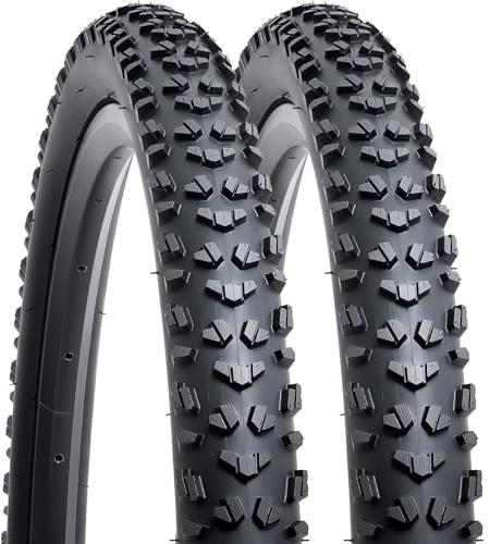 YunSCM 2Pcs Mountain Bike 24 Zoll Fahrradreifen 24X2.0 Mantel 54-507 Kompatibel mit 24x1.95 24 x 2.0 24x2.10 Mountain/Off-Road Reifen