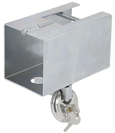 Generisch Kastenschloss - Diebstahlschutz - Safety Box - Anhängerschloss Schloss - Diebstahlsicherung für Anhänger