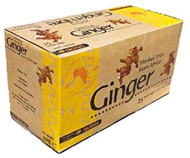 INFUSION Caja de Jengibre 100% Natural | La Magia del Rizoma | 25 Sobres de 1.6g