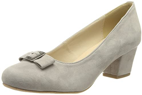 HIRSCHKOGEL Damer 3000014 pumps, grå, 39 EU, GRÅ, 39 EU