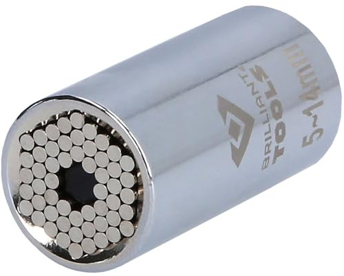 BRILLIANT TOOLS BT020899 Douille universelle 1/4'', 5 [Powered by KS TOOLS] | Douille universelle 1/4'', 5 -14mm