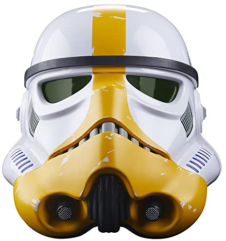 Star Wars F55485L0 Helm | Star Wars The Black Series Elektronischer Helm in Lebensgröße, Replik – Artillery Stormtrooper