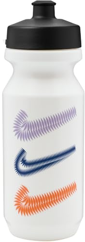 Nike Big Mouth Bottle 2.0 22oz 650ml Sports Bottle Workout Fitness Graphic Sail/Black/Hydrangeas/Game Royal/Safety Orange