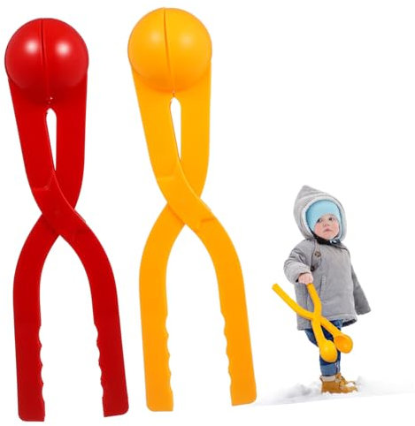 KOMBIUDA 2stücke -Maker Spielzeug Mit Rutschfestem Griff Für Schneeballschlachten Draußen Winter-schneespielzeug Für Junge Mädchen Hersteller Von Winter-Spielzeug