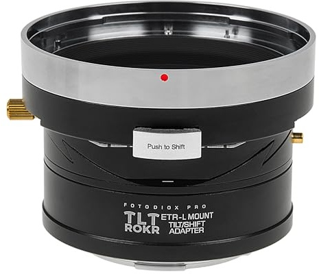 Fotodiox TLT ROKR - Tilt/Shift Adapter für Bronica ETR Objektive, kompatibel mit L-Mount Alliance Kameras