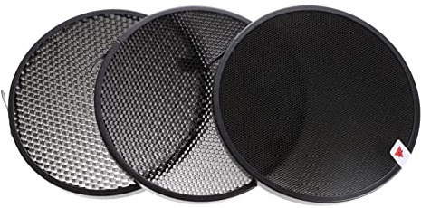GALPADA Flash Honeycomb Reflector Grid for Photography Light Standard Reflector for Strobe Light Photography Diffuser for Macro Flash