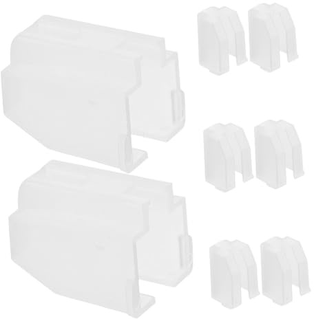TOYANDONA 8pcs Vinyl Player Needle Guard Replacement Caps, Plastic Stylus Protector Covers for Record Player Needles, Small Replaceable Vinyl Stylus Caps for Turntable Accessories