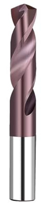 Brocas de carburo sólido for metal duro, brocas helicoidales de acero de tungsteno for torno CNC de metalurgia, 1,0-20,0 mm(4mm)