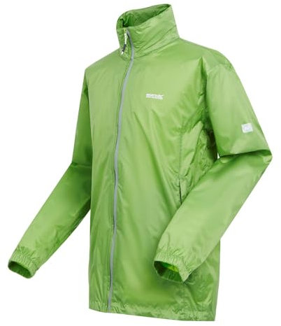 Regatta Herren Mens Lyle IV Waterproof Breathable Packable Jacket Coat Regenjacke, Piquant Green(Citron Lime),