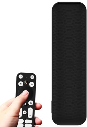 Salyeeluly kontrollfodral skyddande fodral – fjärrkontroll skyddsfodral med snodd, stötsäker tv fjärrkontroll ersättningsfodral med snodd