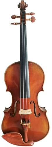Geige Alle Handgemachten Lack 4/4 3/4 Violine Alle Holz Violine Fall Bogen Saiten Kiefer(4/4)