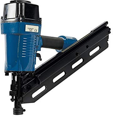Dapetz ® Air Framing Nailer 90mm 10-12 Gauge Powerful Nailer That Fires 50-90mm 34° Paper Collated, Clipped Head Nails Lightweight Magnesium Housing for Roof Framing, Fencing, Decking and Flooring