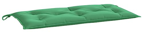 vidaXL Gartenbankauflage, Bankauflage Sitzkissen Outdoor, Polsterauflage Auflage für Gartenbank, Bankpolster Bankkissen, Grün 100x50x7cm Oxford-Gewebe