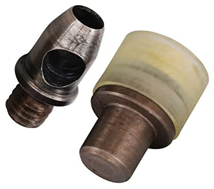 WedDecor Set di fustelle con occhielli per fissaggio a occhiello da 12 mm, per pinze ZYT, riparazione e sostituzione di vestiti, artigianato in pelle, borsa e cinture per progetti fai da te