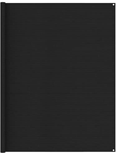 CIADAZ Tent Carpet 250x450 cm Black, Caravan Awnings, Breathable Groundsheet, Awning Carpet, Caravan Skirt For Awning, Awning Groundsheets, Car Awning Canopy