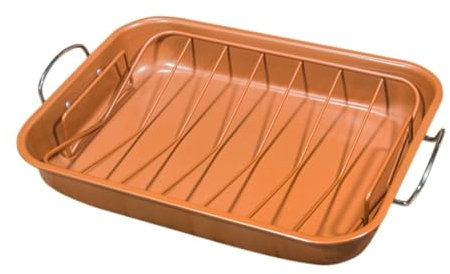 Cabilock Backform Backgeschirr Blech Laib Brot Pfanne Bratpfanne pfannensets brotbackset hendlbräter pfannkuchenwender roasting rack backscheibe backfolien Ofen Rechteck Grill Speiseteller