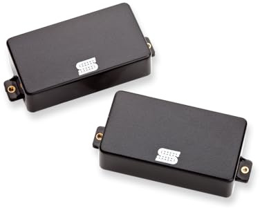 SEYMOUR DUNCAN Gitarren Tonabnehmer alt.metal Blackouts Humbucker Set, schwarz (AMB-S)
