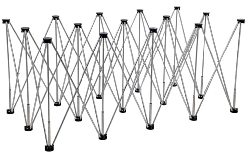 TOPWAY Portable Folding Workstand 221x113x73cm, 1500kg Loading Capacity, Tile Slab Wood Working Worktop Construction Table Workbench Sawhorse Support with Carry Bag