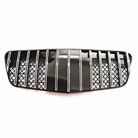 NIKISO Auto-Kühlergrill Für Benz W211 E-Klasse 2003-2005 Obere Stoßstange Im GT-Stil Für Die Motorhaube, Maschengitter, Gitter, Frontgrill