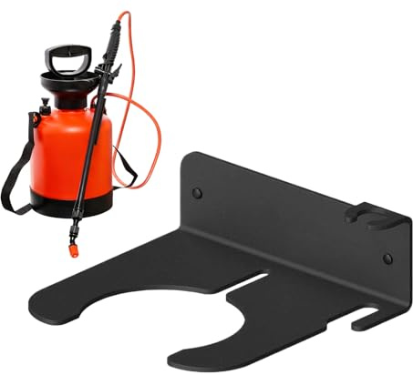 Generisch Wall Mounted Garden Tool - Carbon Steel Pump Sprayer Holder | Heavy Duty Garden Tools - Storage Spray Bottles & Tools Space Saving Holder