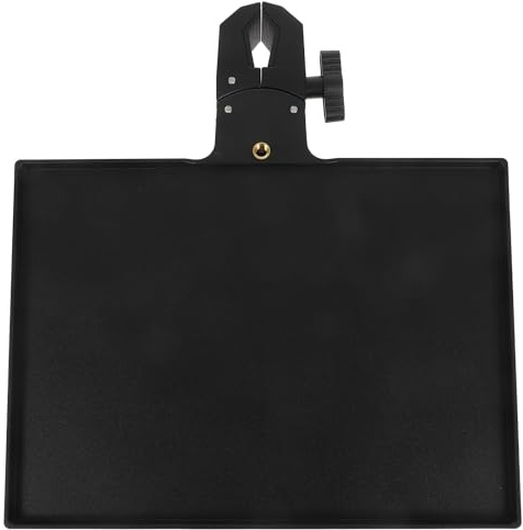 Ipetboom Vassoio per Lampada da Terra Alta Morsetto Regolabile Organizzatore di Bellezza Portatile per Unghie Supporto per Strumenti e Cosmetici per Saloni