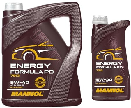 6 Liter Original MANNOL Motoröl Energy Formula PD 5W-40 Engine Oil Öl