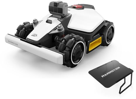 MAMMOTION LUBA mini AWD LiDAR Mähroboter ohne Begrenzungskabel Mit 3D LiDAR + Vision, Ohne RTK-Antenne, Automatische Kartierung, empf. für 1.500 m², 4G-Modul, bis zu 80 % Steigung