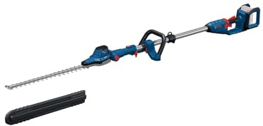 Bosch Pro Taille-haies sur perche sans-fil GHE18V-50 FP (poignée auxiliaire 360°, 3 400 courses par minute, faible niveau sonore: 90 dB, sans batterie)
