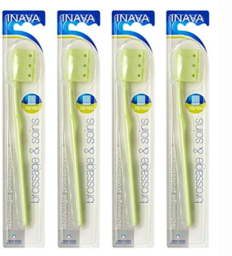 Inava Brosse à Dents Souple 20/100 lot de 4
