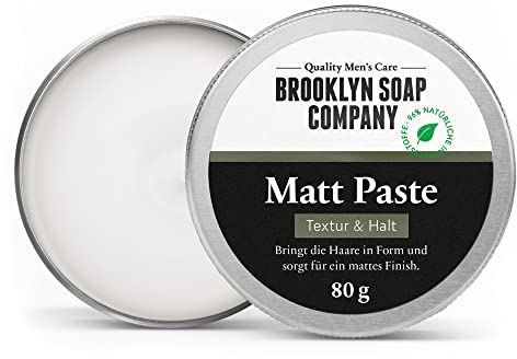Pasta opaca (80 g) · Brooklyn Soap Company · styling per capelli per una tenuta naturale senza incollare