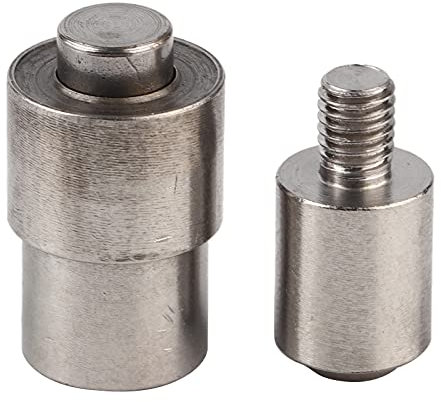 QANYEGN 2pcs Manuelle Installation Stanzformen, Tlle Matrize Form, Grommet Die Form zur Herstellung von Schnappfestiegeln, Nieten und Sen