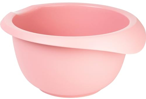 Westmark bol para mezclar y hornear, 3.5 l, con pico, plástico, rosa, 3154227P