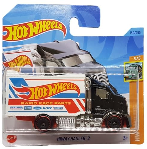 Hot Wheels - Hiway Hauler 2 - HW Haulers 5/5 - HKH27 - Short Card - Transporter - Rapid Race Parts - Mattel 2023
