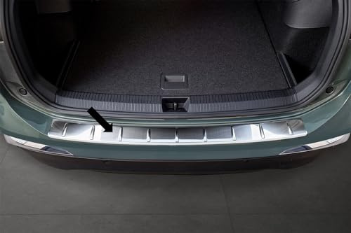 Spangenberg Ladekantenschutz Edelstahl Silber kompatibel mit Volkswagen VW Tiguan III ab Baujahr 11.2023-3235853