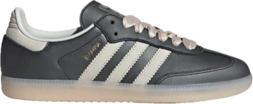 adidas Samba OG Damen-Sneaker, Schwarz, Beige, Pink, 39 EU