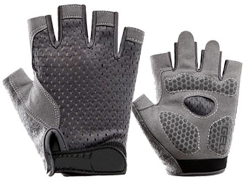 IPENNY Kinder Fahrradhandschuhe Sporthandschuhe rutschfest Atmungsaktiv Anti-Rutsch Gel gepolsterte Fingerlose Handschuhe Straßenreithandschuhe für Camping Training Rudern Yoga
