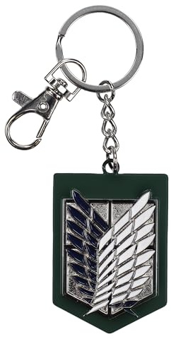 SD TOYS - Llavero metalico logo Attack on Titan