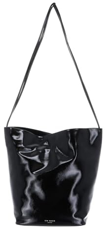 Ted Baker Damen Thin Strap Mini Crinkle Bag Tasche, Schwarz