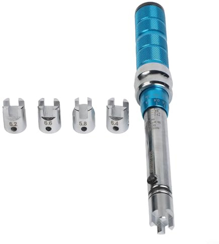 Chiave dinamometrica per raggi di moto, 2-10 NM, regolabile, strumento di serraggio con 10 teste intercambiabili, per riparazione di bici e moto