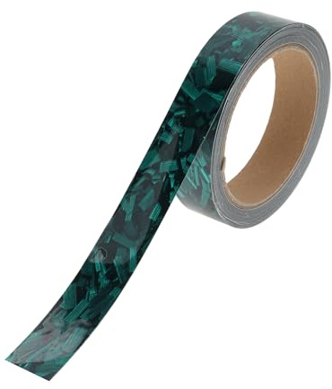 A ABSOPRO Cinta De Rayas 2.5x900cm Textura Forjada Rayas Para Auto Calcomanías De Rayas Para Auto Moto Y Bote Rayas De Carreras Pegatinas DIY Verde 1 Pc