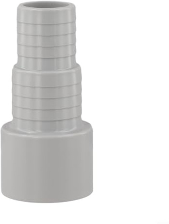Adaptador de manguera de salida de 50 mm para instalaciones de bombas de piscina que requieren compatibilidad con 32 mm y 38 mm ID para mangueras (1 unidad)