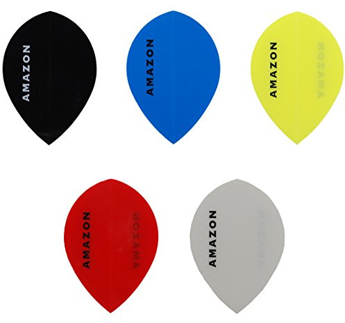 Bullydarts Amazon Pear Shaped Dart Flights (Blue, 5 Sets)