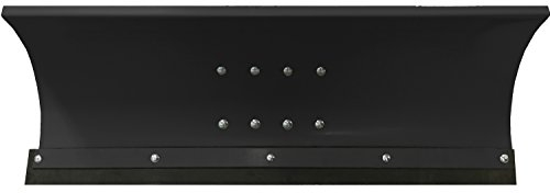 Universal Schneeschild Schneepflug Schwarz pulverbeschichtet/Abmessungen 100x40 cm/für Rasentraktor oder Einachsermaschinen / 5-Fach verstellbar