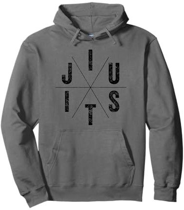 JIU JITSU Logo BJJ Brazilian Jiu Jitsu Pullover Hoodie Pullover Hoodie
