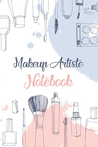 Makeup Artists: Basic Face Charts To Practice Makeup 6” x 9” Professional Blank Face Chart for Make-up Artist (120 Pages) for Beauty School Students & Makeup Artists