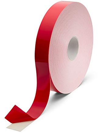 1mm dickes doppelseitiges PE-Schaumstoff Klebeband, 66 m Großrollen, weiß, 9mm, 12mm, 15mm, 19mm, 25mm, 30mm, 40mm, 50 mm Breite wählbar, Größe: 40 mm