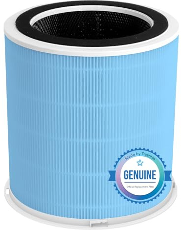 Dayette Purificadores de aire HEPA para el hogar, habitación grande, CADR 400+ m³/h hasta 1830 pies cuadrados, limpiador de filtro de aire Hepa Ture Hepa para alergias, caspa de mascotas, polvo de