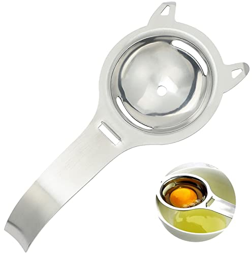 Egg Separator Egg Yolk White Separator, Egg White Yolk Filter Separator, Egg Extractor Tool for Kitchen Baking Gadget