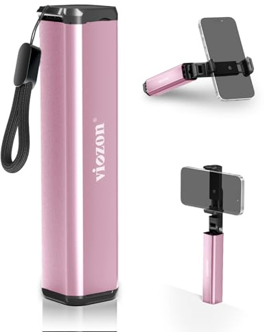 viozon Soporte de teléfono móvil para avión, gadgets de viaje, plegable para mesa, adecuado para teléfono móvil de 4,6 a 6,9 pulgadas, fácil de transportar, de aleación de aluminio, para avión,